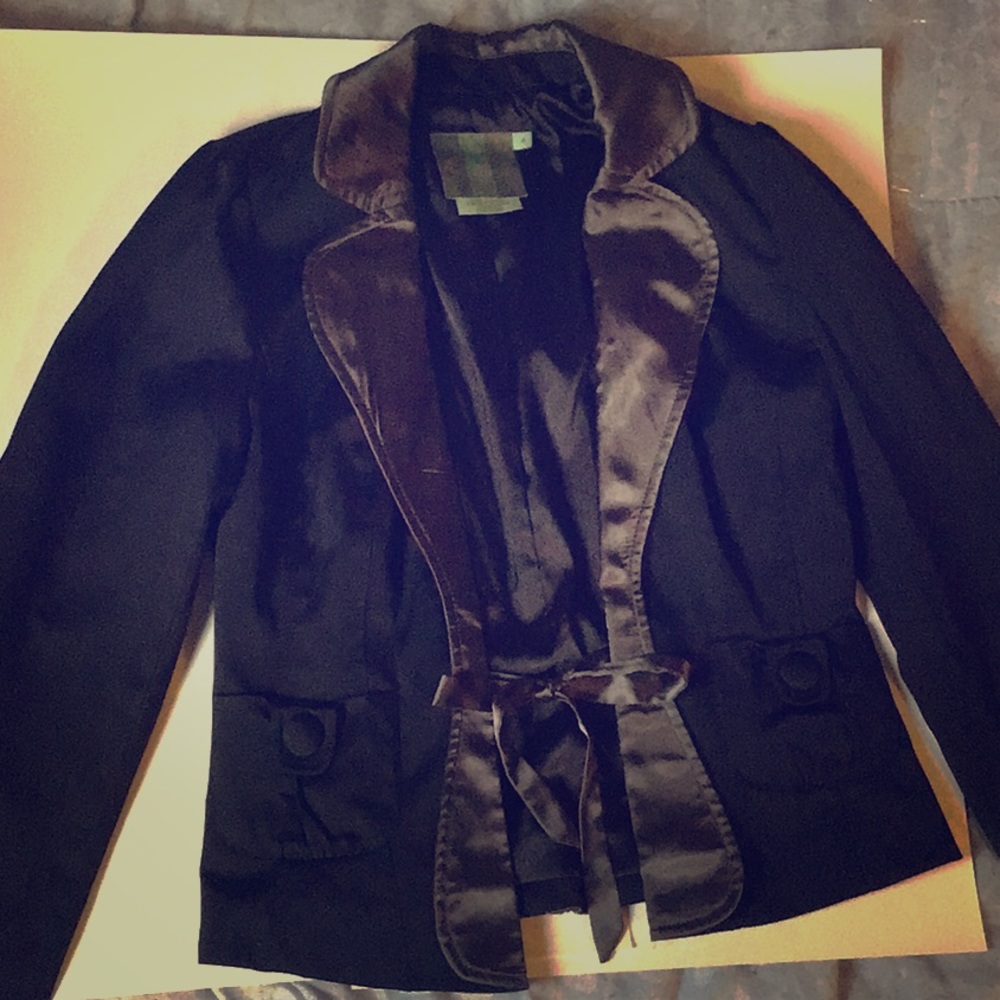 Black Satin Blazer🖤🤍